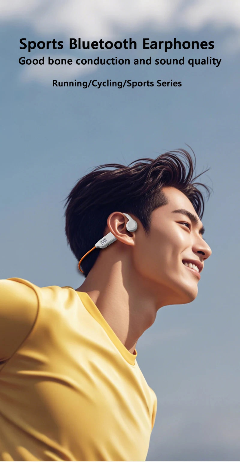 G3 Knochenleitungsschwimmkopfhörer Bluetooth IPX8 Wasserdicht Earless 32g Große Kapazität Hängendes Ohr Schmerzlose Sportkopfhörer