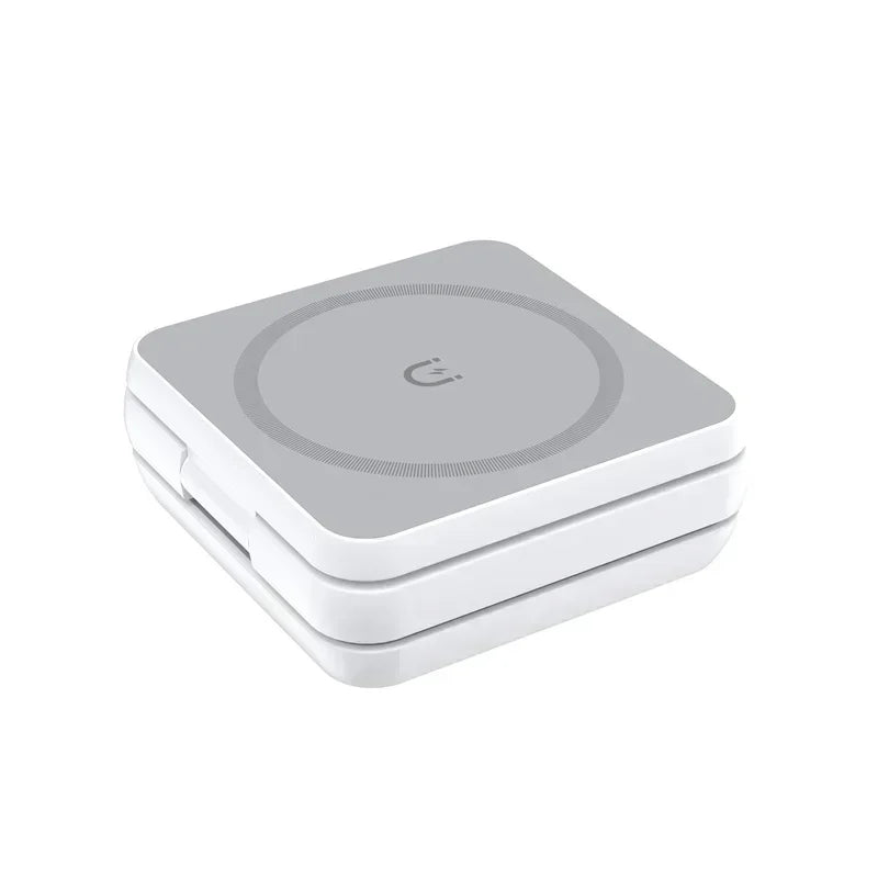 3-in-1 faltbarer magnetischer kabelloser Ladeständer für iPhone 15 14 13 12 Pro Max iWatch 10 9 AirPods Schnellladestationshalter
