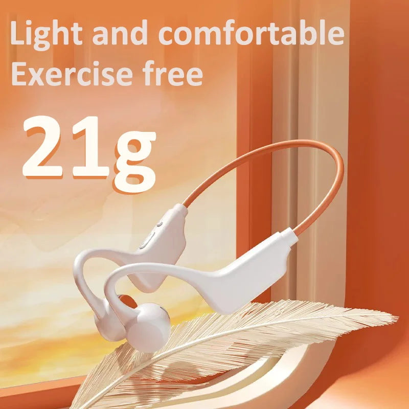 G3 Knochenleitungsschwimmkopfhörer Bluetooth IPX8 Wasserdicht Earless 32g Große Kapazität Hängendes Ohr Schmerzlose Sportkopfhörer