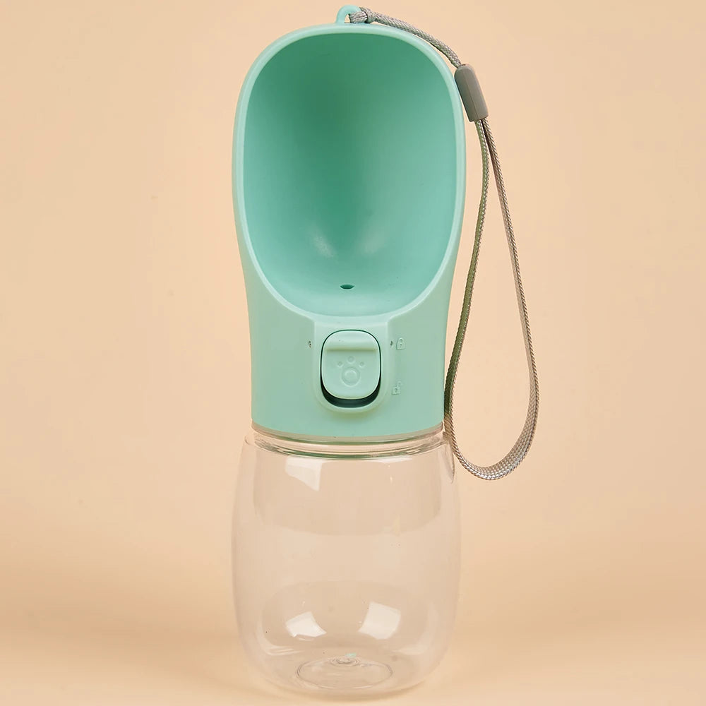 Tragbare Hundewasserflasche für kleine große Hunde, Katzen, im Freien, auslaufsicher, zum Gehen, Trinken, Chihuahua, Zubehör für französische Bulldoggen